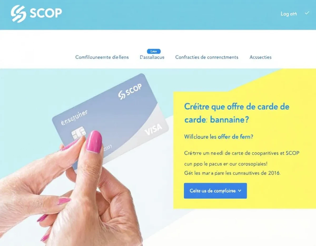 Créer une offre de carte bancaire pro pour les coopératives et SCOP