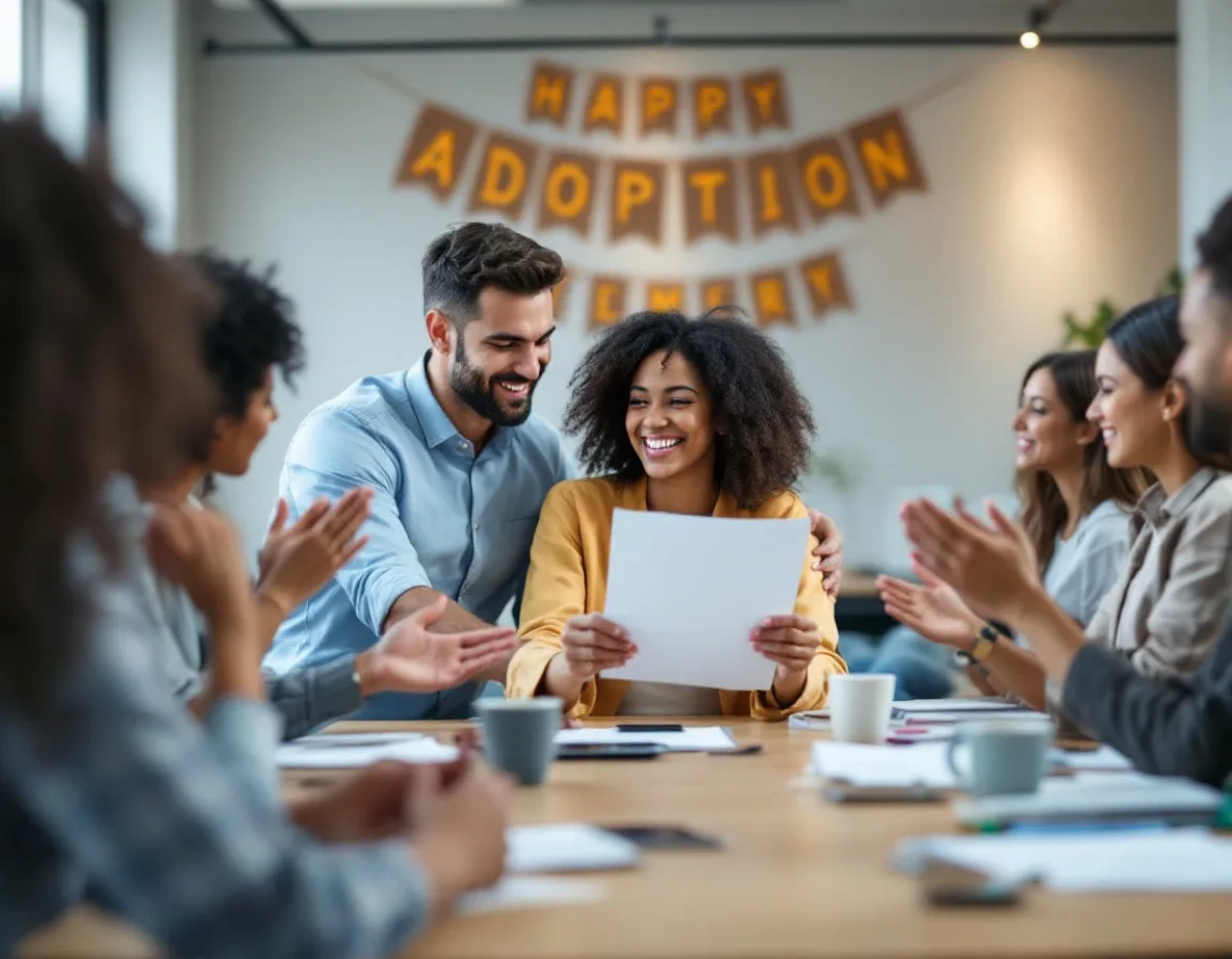 Adoption en entreprise : soutenir les employés dans leur nouvelle aventure familiale